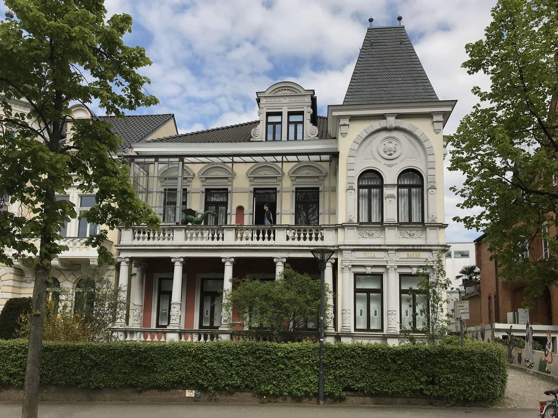 Museum Deutsches Märchen- und Wesersagenmuseum exterior, Bad Oeynhausen, Germany, venue for In Einem Fernen, Fernen Land exhibition