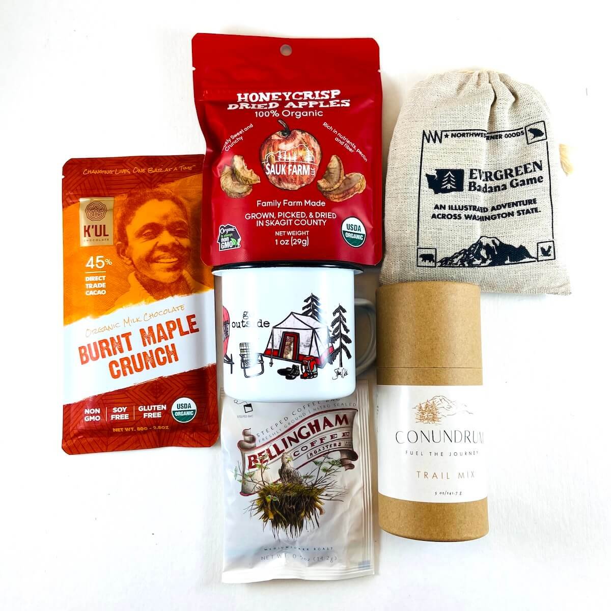 Happy Camper gift set for outdoor adventures