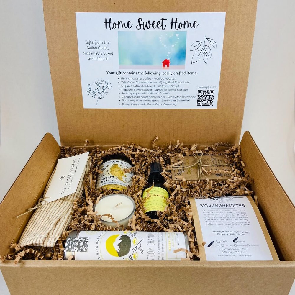 Home Sweet Home Housewarming Gift Basket — Madrona Gifts