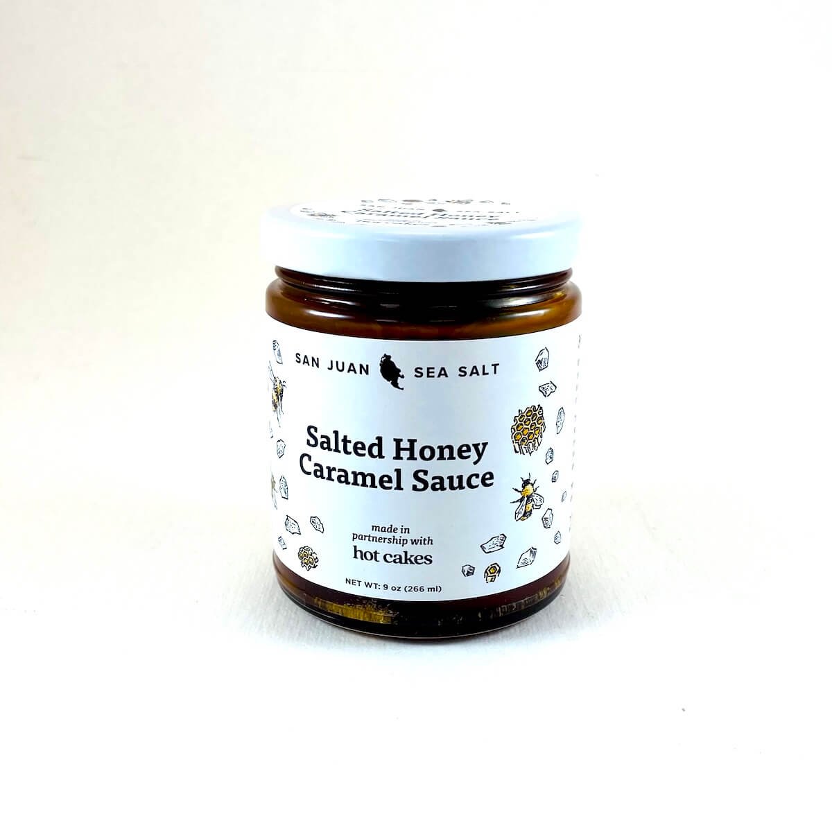 Salted Honey Caramel Sauce • San Juan Island Sea Salt