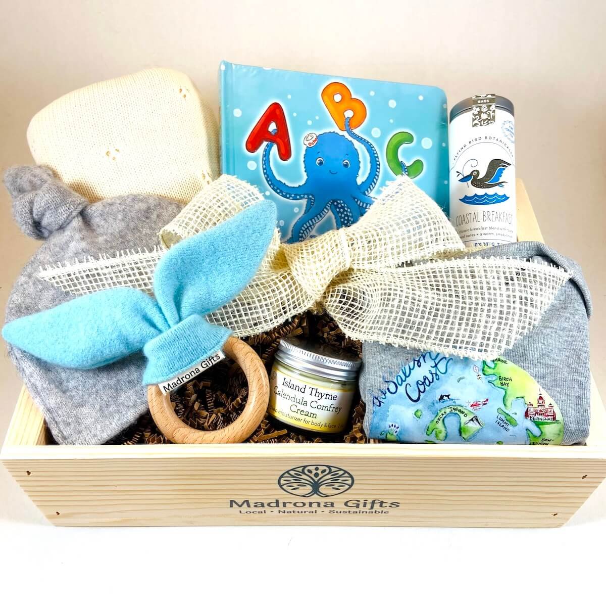 Seaside Welcome - Ocean Inspired New Baby Gift Box
