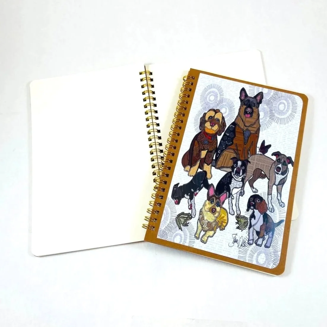 Spiral Drawing Notebook • Fat Dragonfly Collection