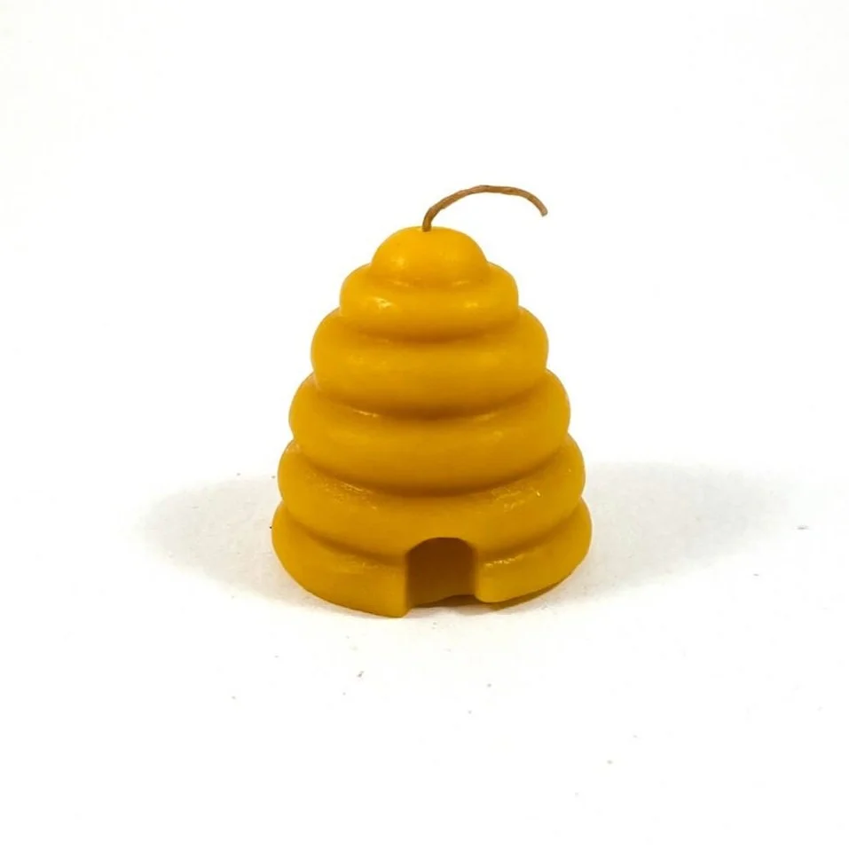 Skep Beeswax Candle • Buzz & Bloom Botanicals