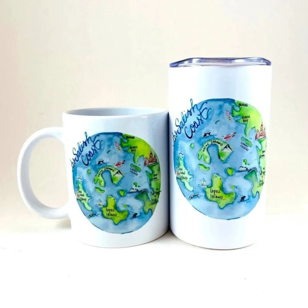 Salish Coast Mug • Madrona Gifts