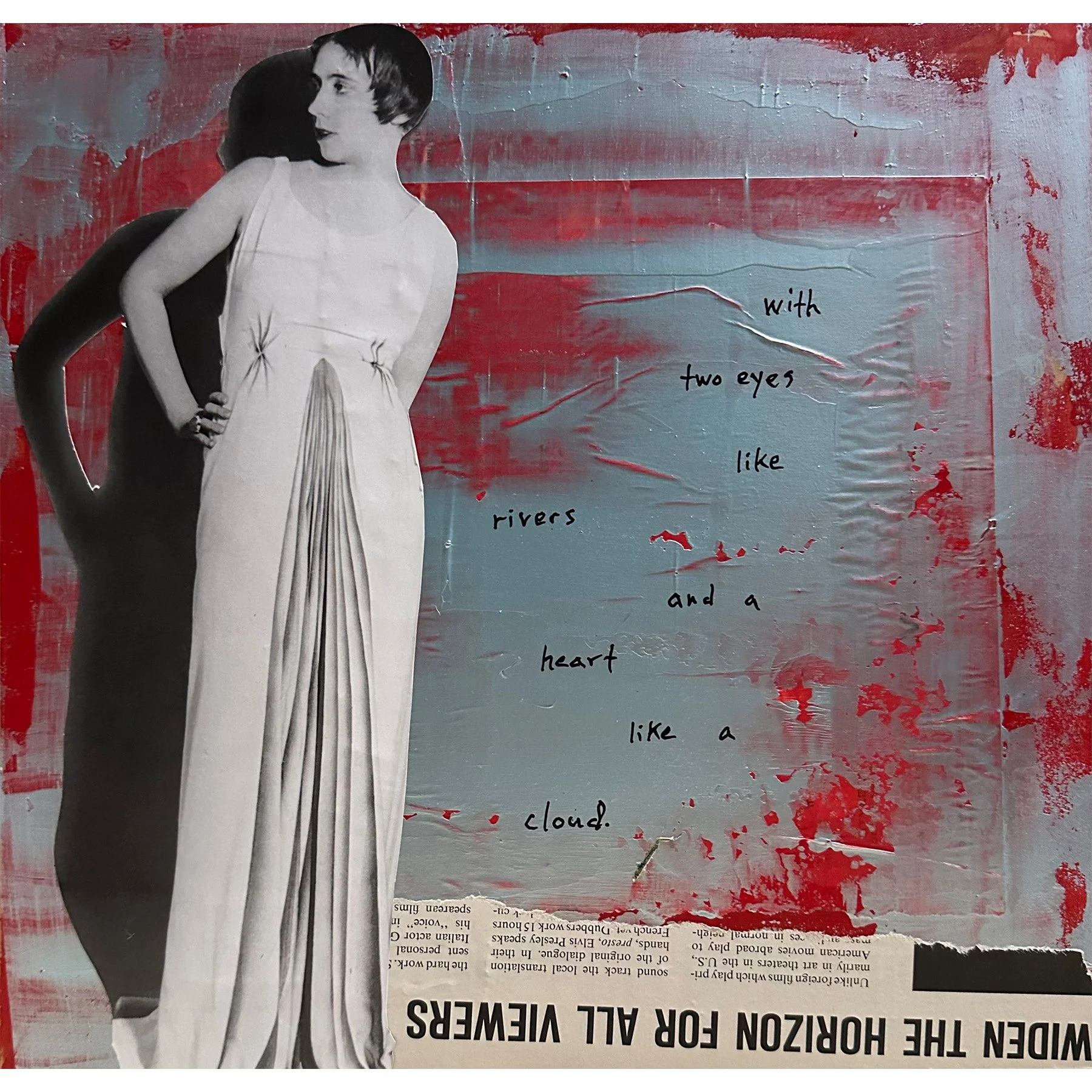 with two eyes like rivers - 2026, 1' x 1' 1/2"