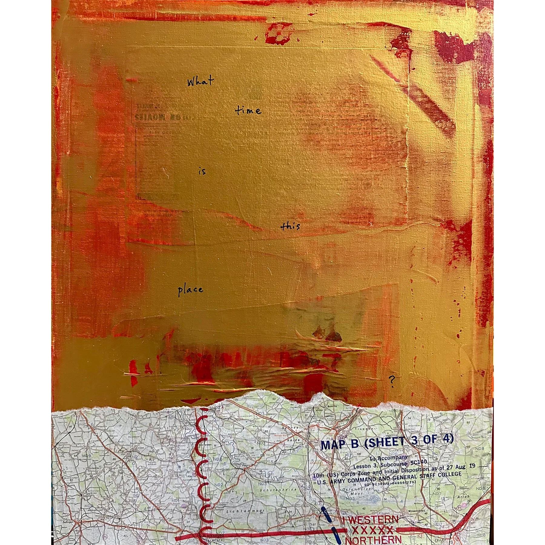 what time is this place? - 2026, 1' 7 1/2" x 1" 4"