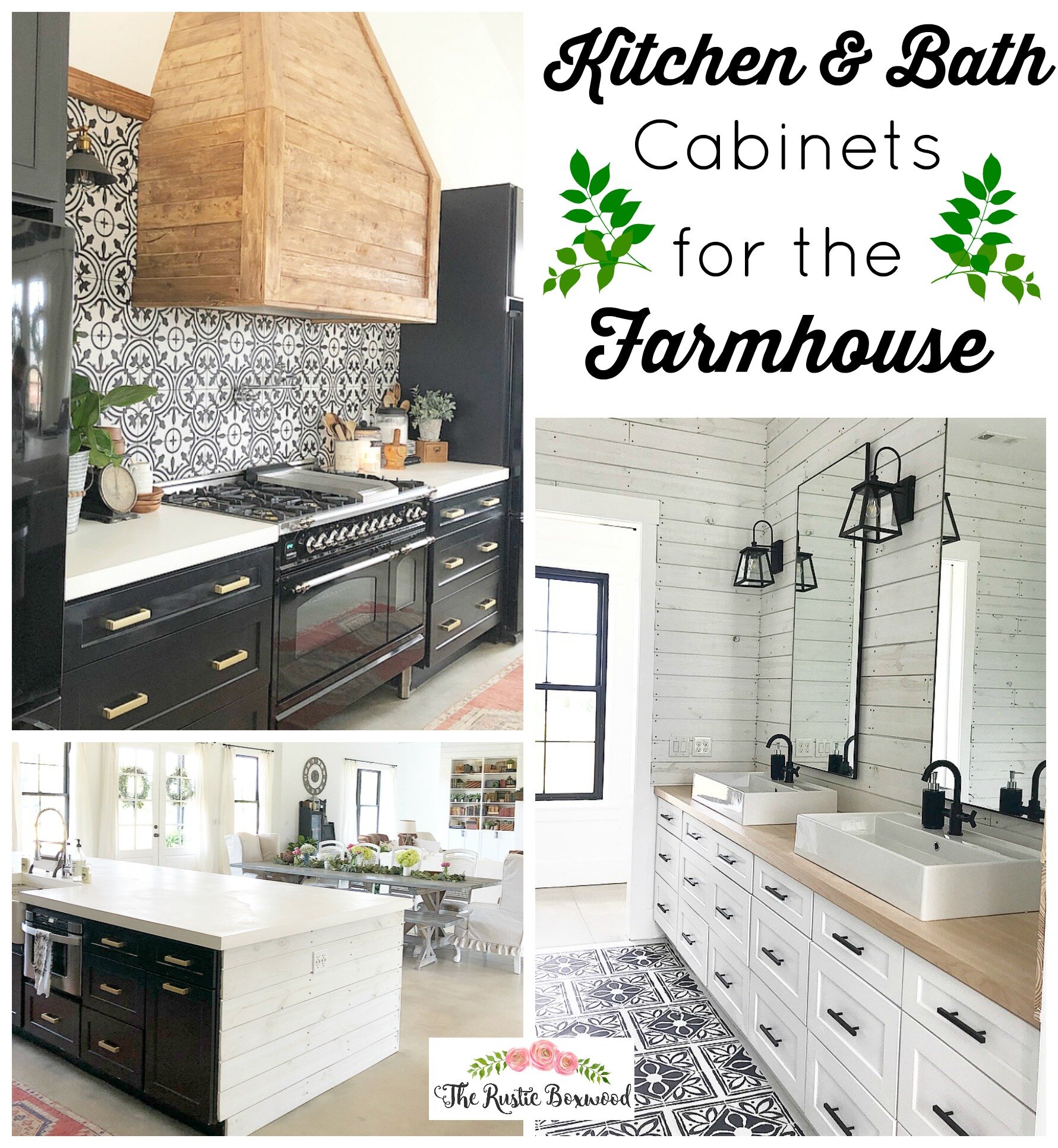 Farmhouse Build Our Kitchen Cabinets The Rustic Boxwood