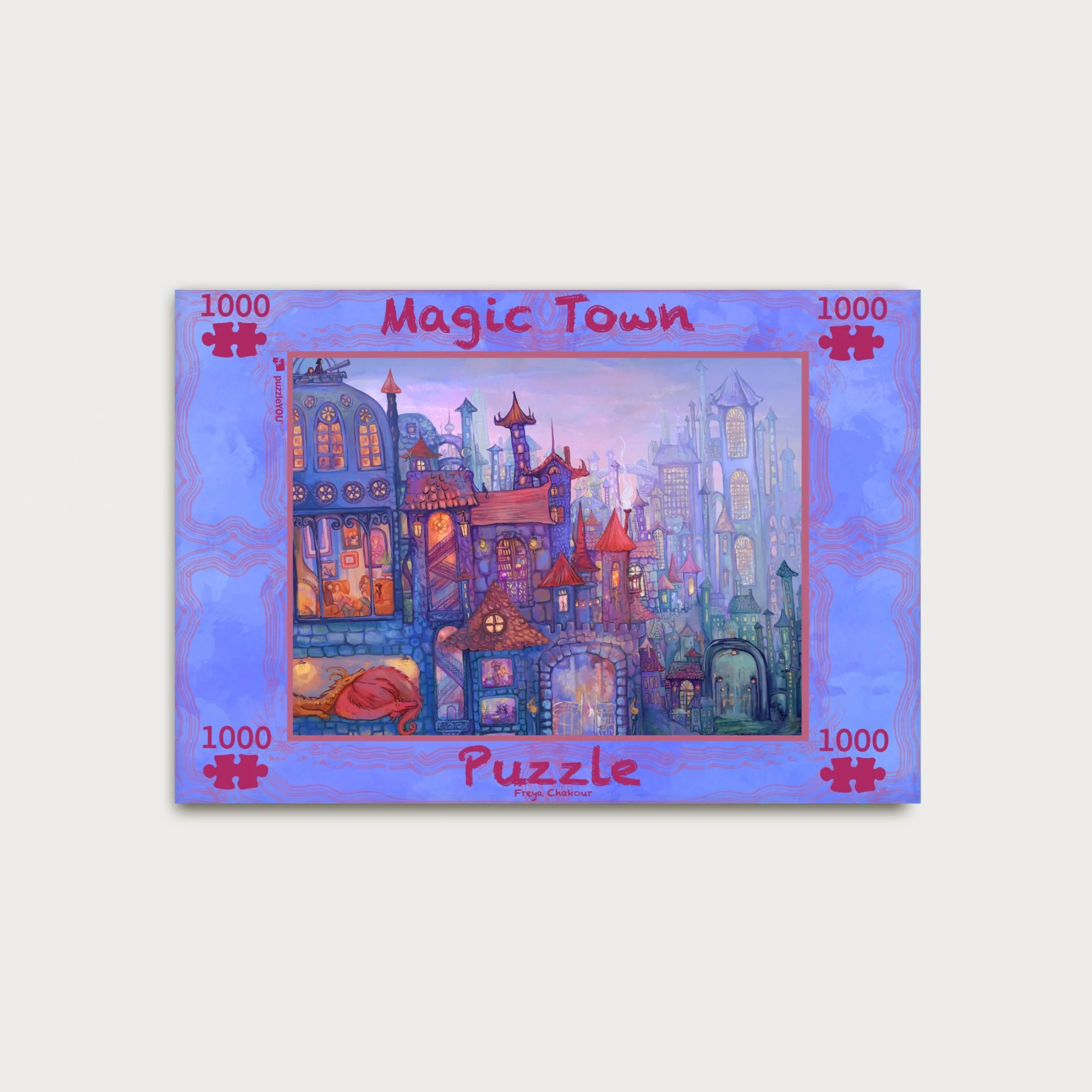 Magic Town Puzzle 1000 Pieces