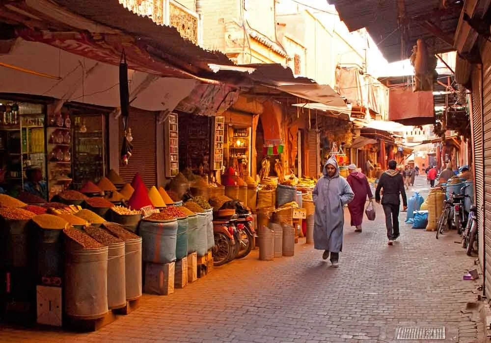 Morocco In-the-spice-souq-Marrakech.jpg