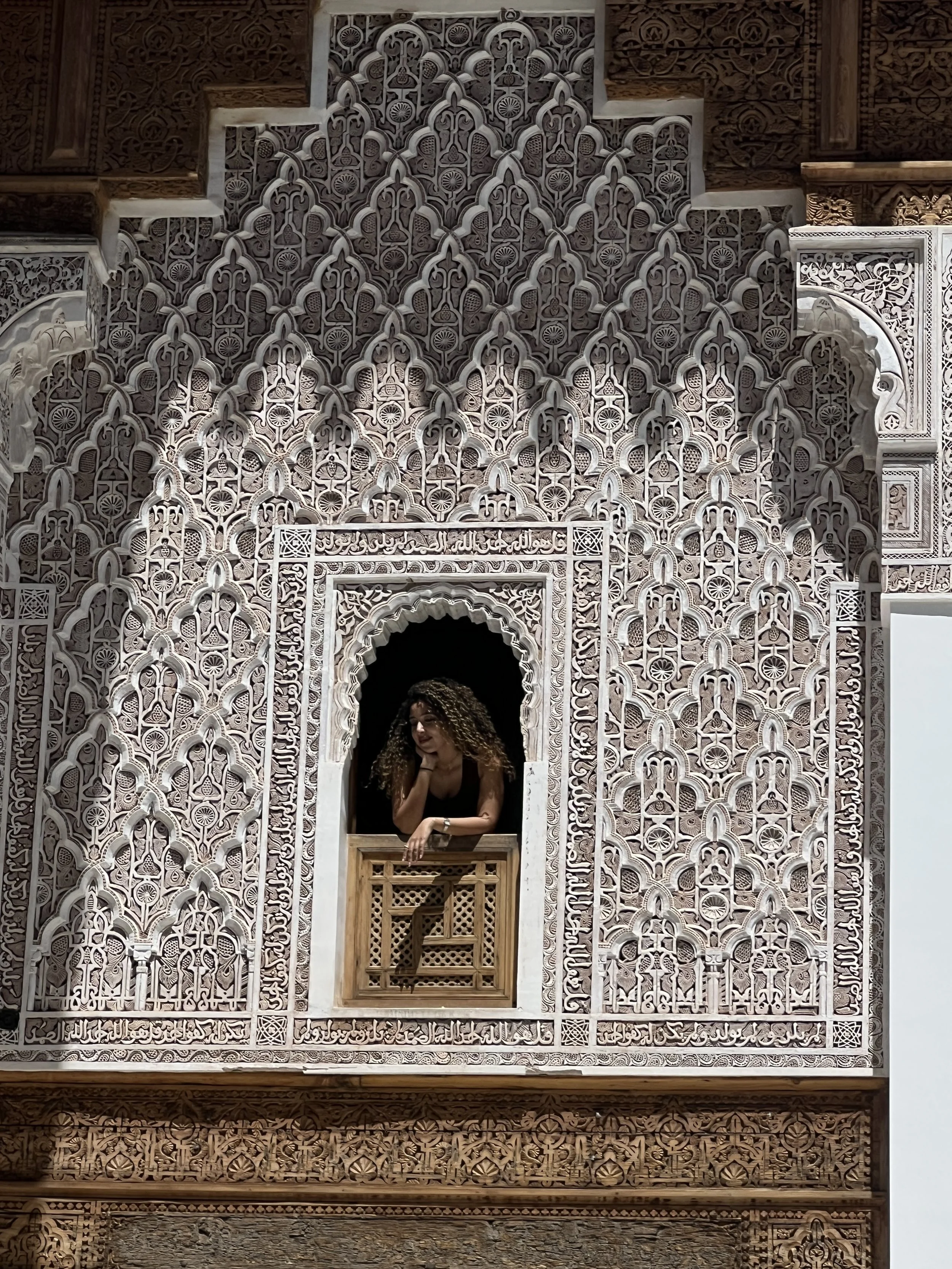 Historic landmark in Marrakech history tour on wellness retreat.JPG