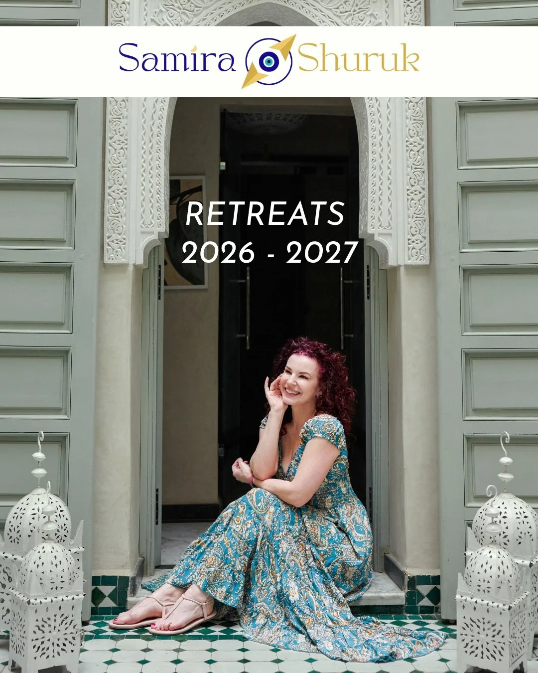 2026&ndash;2027 Retreats
Three retreats. Three completely different worlds.
🇲🇦 Hands of Marrakech &middot; Oct 2&ndash;12, 2026
Artisan immersion. Learn ancient crafts from master artisans in their real workshops. Palace dinners. Come home with fou