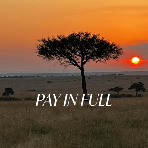 PAY IN FULL Return to The Wild - Kenya Safari Yoga Retreat