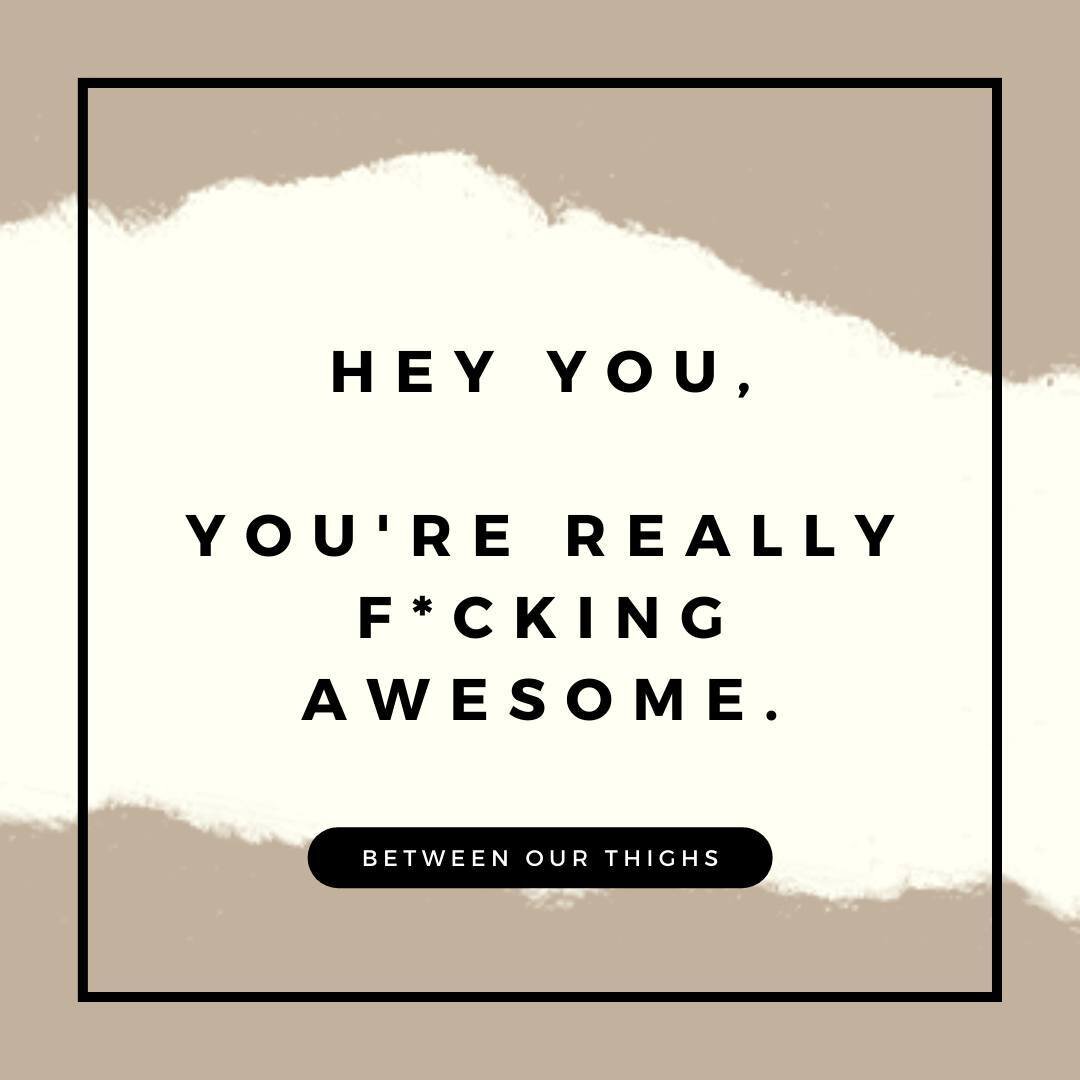 Just a little Thursday reminder that you are AWESOME.

Tag someone in the comments below 👇 who is doing an awesome job! Let's celebrate our small wins together.