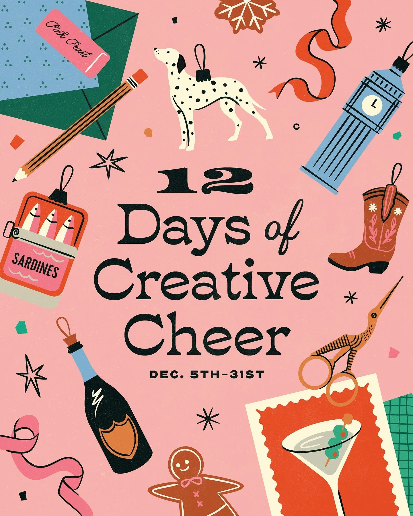 ✨It&rsquo;s that time of year again! ✨

I&rsquo;m hosting #12DaysofCreativeCheer for the second year in a row with @bee_creates @bridrotshop @chanellkristen @laurasupnik and @shelbywarwood and I can&rsquo;t wait to get into it!! 🎉

🎄 12 Days of Cre