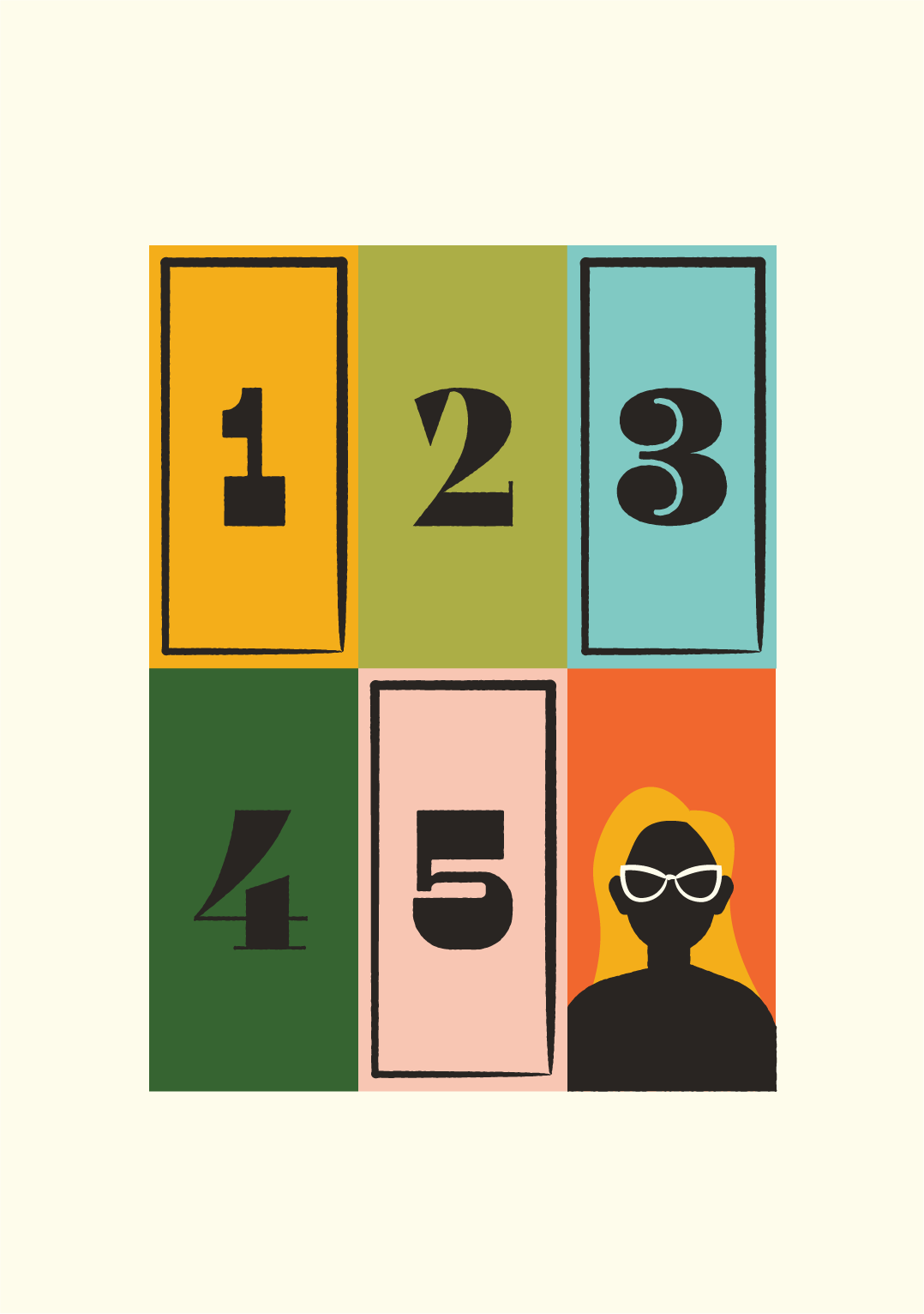 13_Campsite-Illustrated Card Deck-Six degrees of Meryl Streep.png