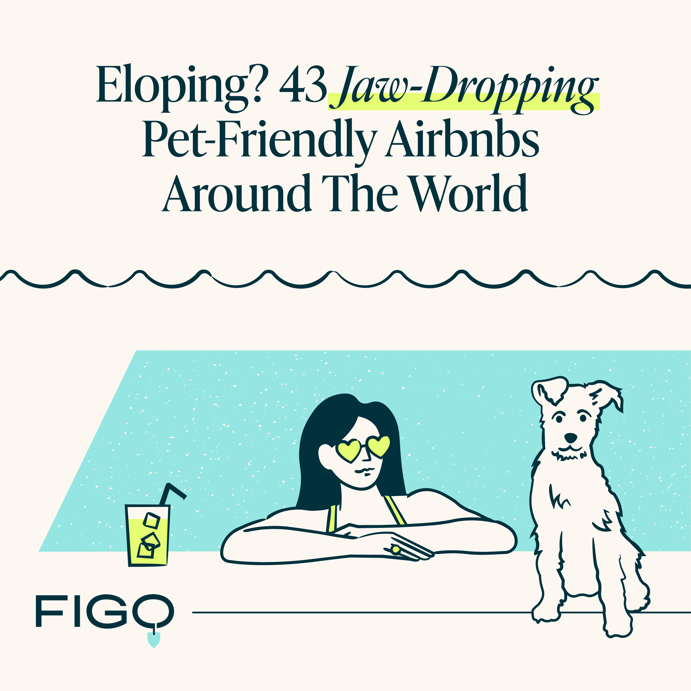  Blog Series    Puptuals: Let Figo Help You Plan the Ultimate Pet-Friendly Wedding   
Illustrated ads created to add a dash of whimsy to Figo’s Puptuals blog series, which explores the many ways you can include your furry friends in your wedding day.