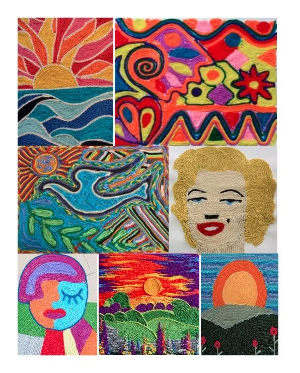 It's almost time to try out some "Y'Art" (Yarn Art)! Drop by the Lansdowne Library this evening starting at 5:30 for this month's Passion Projects to join in the fun!

Passion Projects is our Lansdowne based casual adult crafting and social