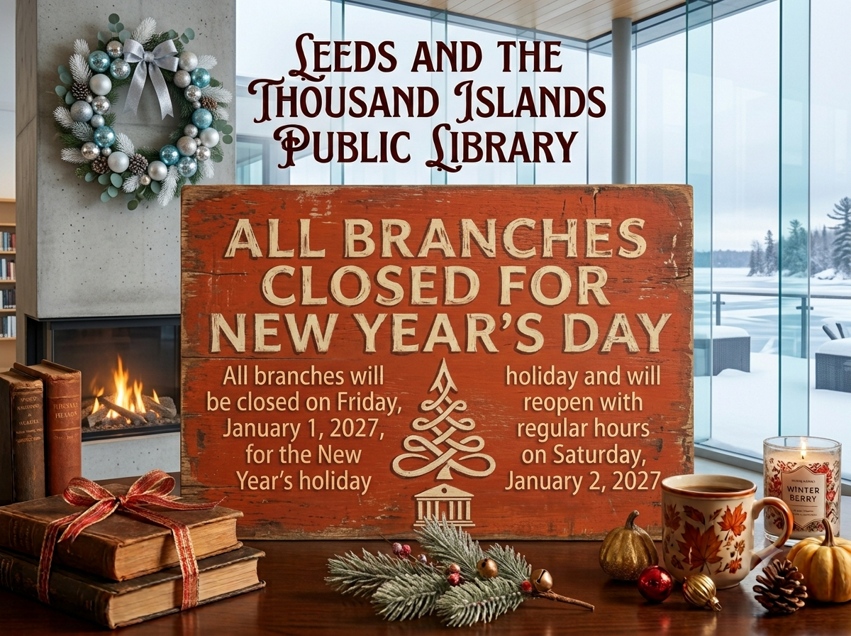 All Branches Closed for New Year's Day