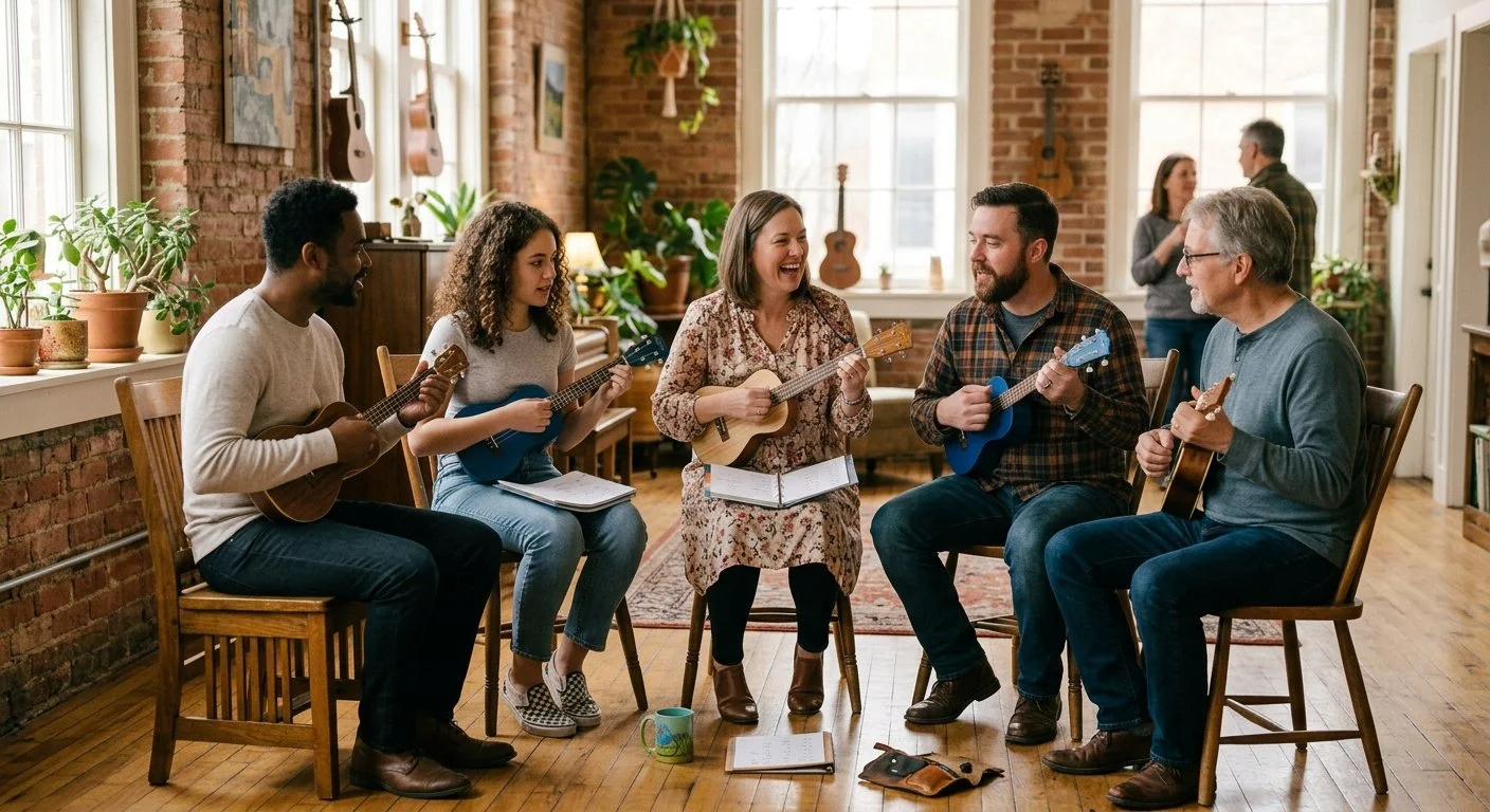 Ukulele Strum Along:  Jam Session