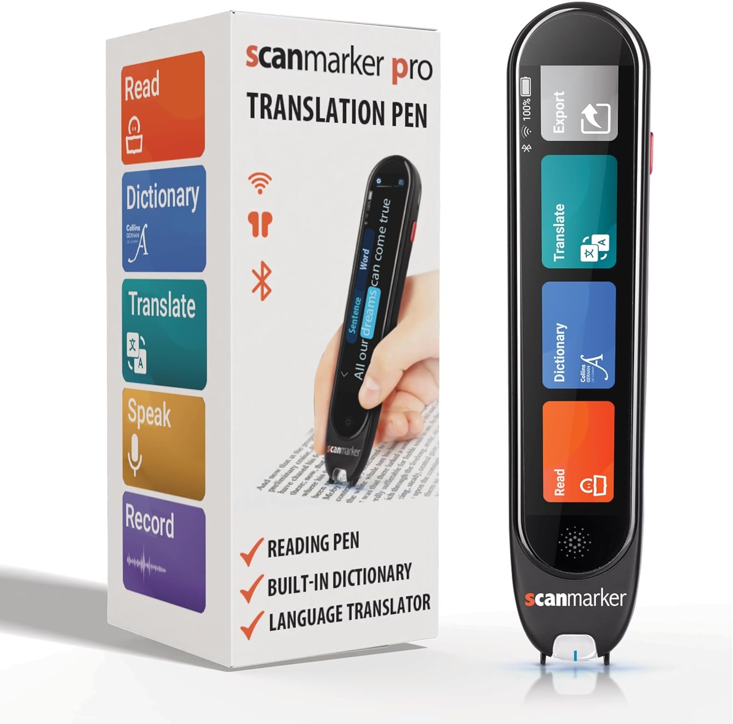 Scanmarker reading pen