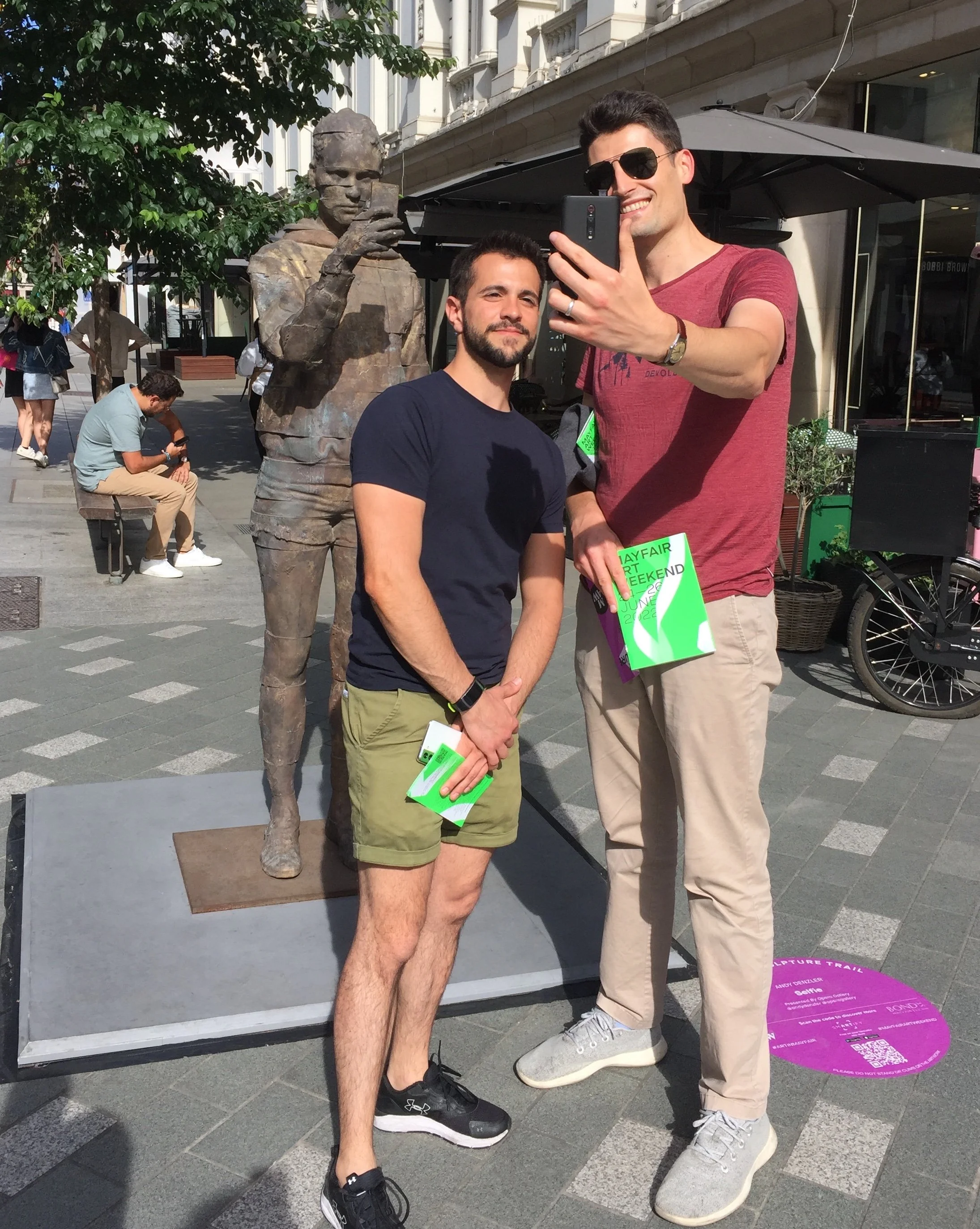 Heini King-Selfie (2016) by Andy Denzler.JPG