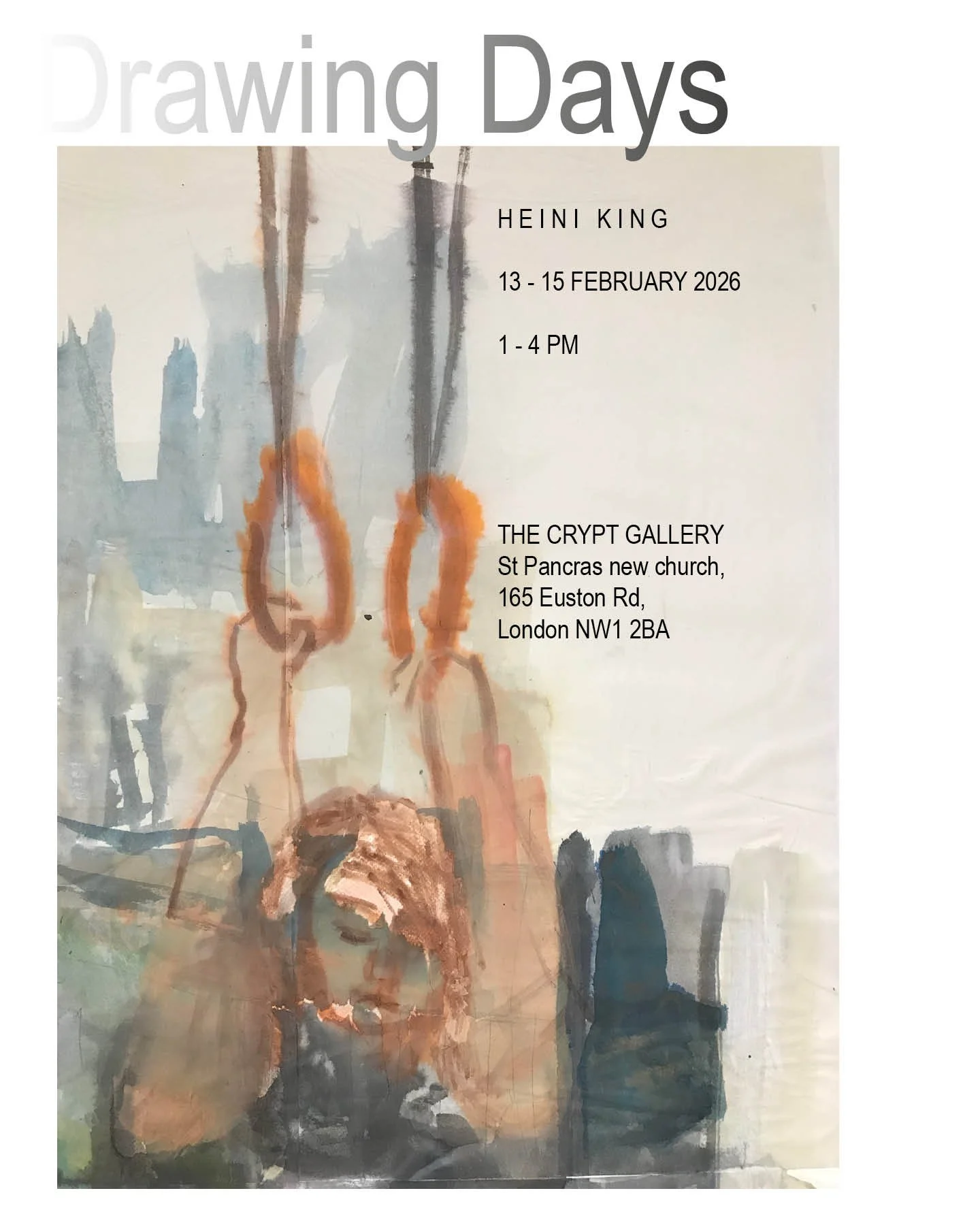Drawing Days 13-15 February 2026 | The Crypt Gallery, London