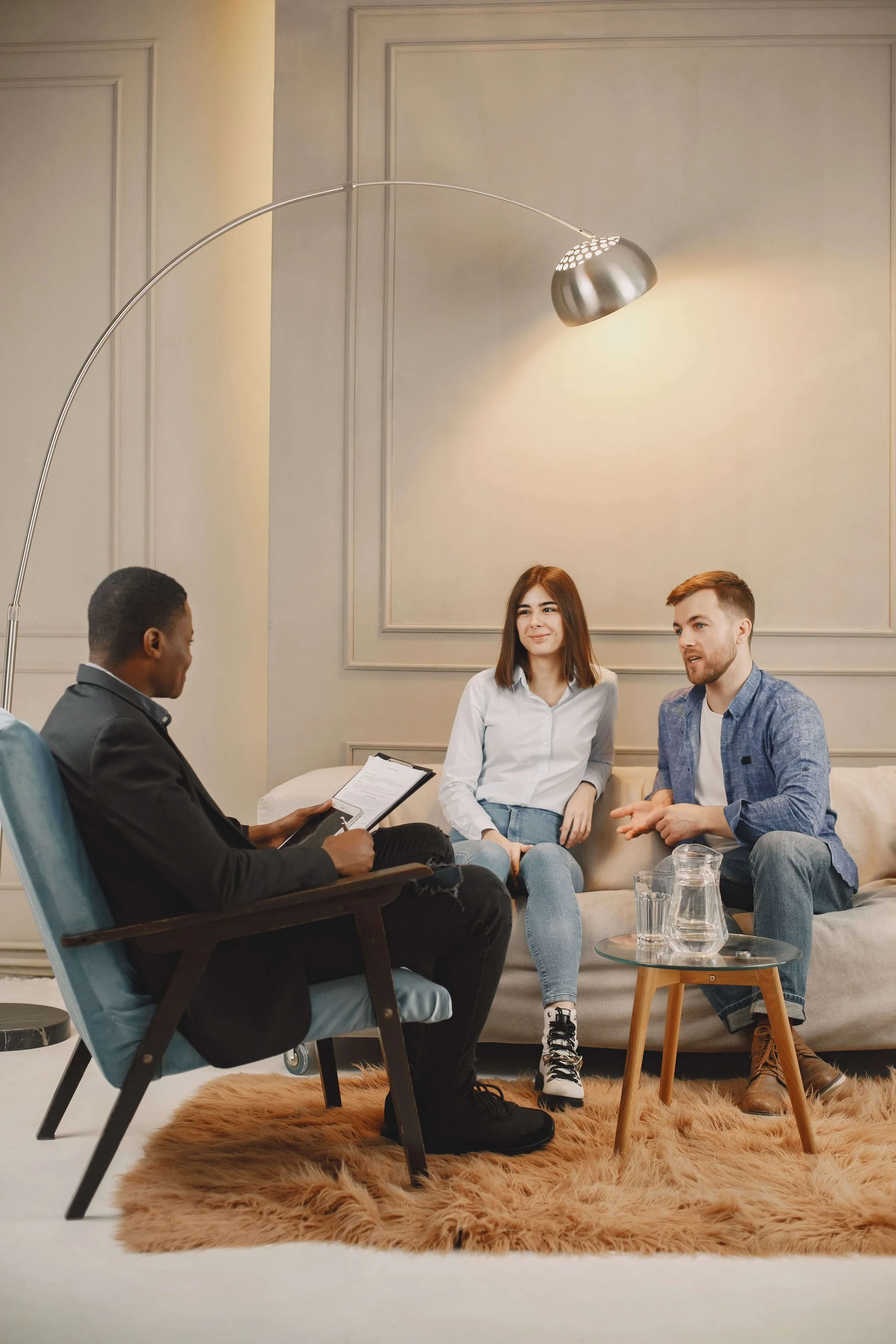 A couple talks openly with a counselor during a supportive session. A substance abuse counselor in St Paul, MN and a couples therapist in Saint Paul, MN offer the substance abuse counseling St Paul, MN partners need to rebuild trust.