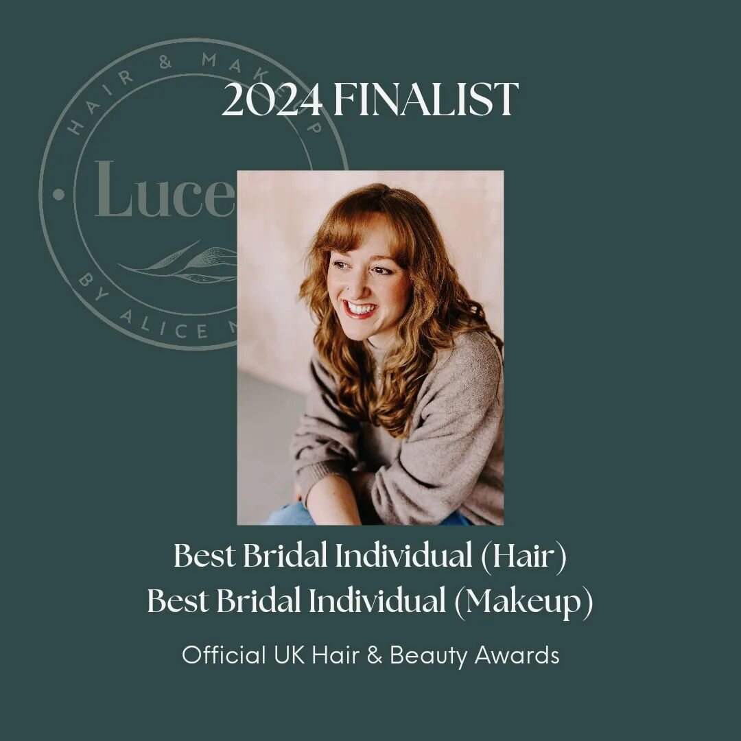 ⚠️ Exciting News Alert! ⚠️ 

I'm thrilled to share that I'm a 2024 FINALIST in both the Hair AND Makeup category for the @hairandbeautyawardsuk 🎉

✨ Best Bridal Individual (Hair)
✨ Best Bridal Individual (Makeup)

Being recognised for the time, dedi