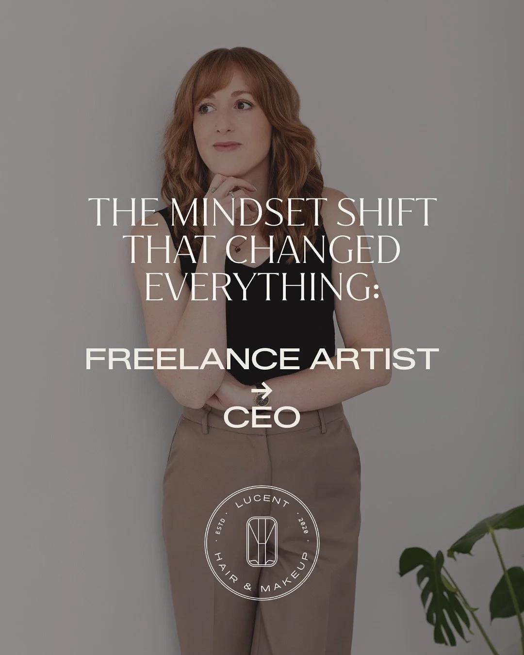 So many hair &amp; makeup artists run their business on everyone else&rsquo;s terms. Blindly following or copying other artists without really understanding why or how those strategies could actually work for them. Letting clients dictate their terms
