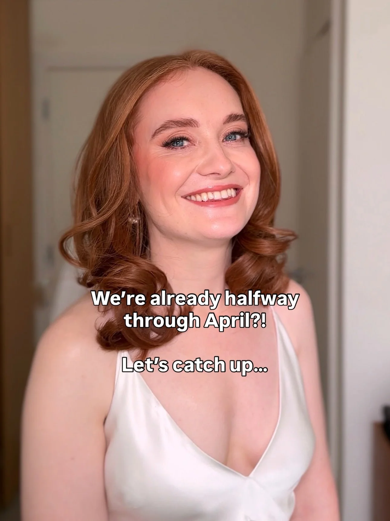 We&rsquo;re only halfway through April but it&rsquo;s already been so busy! Here&rsquo;s my April camera roll so far&hellip; 

1. My beautiful bride Charlotte on her special day @hedsor - first wedding of the season! 🤩
2. Pro 1-1 bridal hair trainin