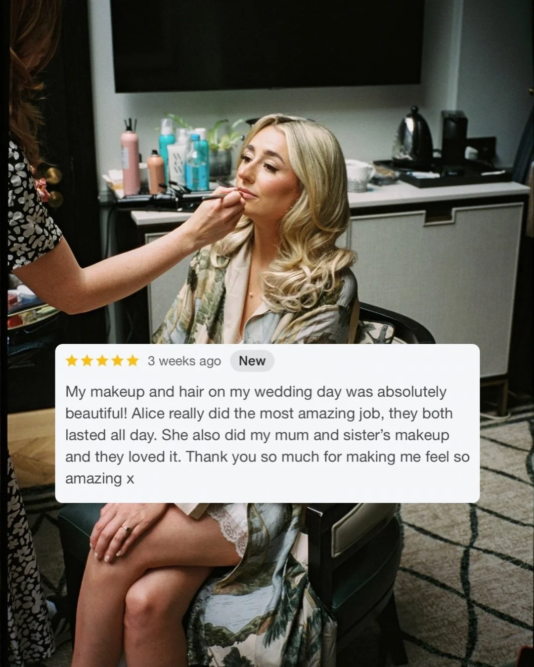 One thing I always tell my brides - it&rsquo;s completely OK to change your mind after your bridal preview ✨

When Amy first enquired, she knew she wanted soft, glowy makeup and her hair worn down for her London city wedding. At her bridal preview we