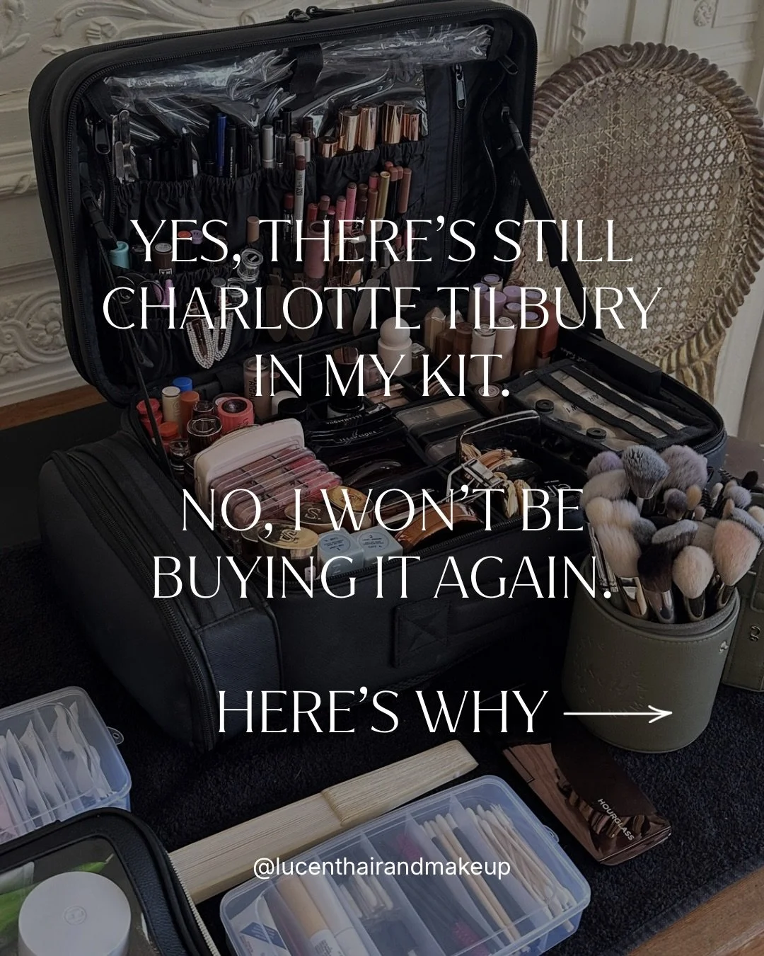 📢 Little announcement from me 📢

Sadly, I won&rsquo;t be restocking @charlottetilbury in my kit going forward (like so many others). Not because the products suddenly stopped being beautiful, but because the brand no longer aligns with my values.


