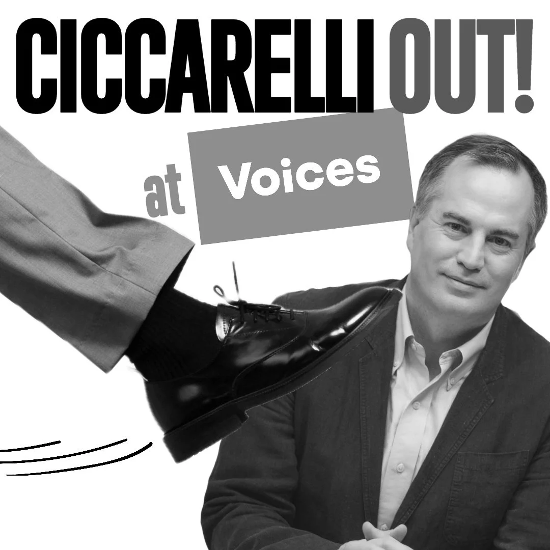 David Ciccarelli OUT! And Why That’s BAD for Voice Actors