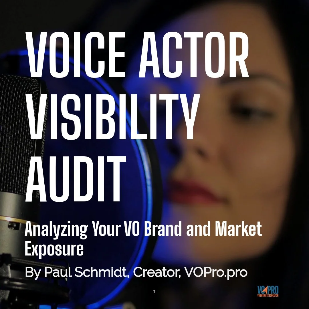 Voice Actor Visibility Audit