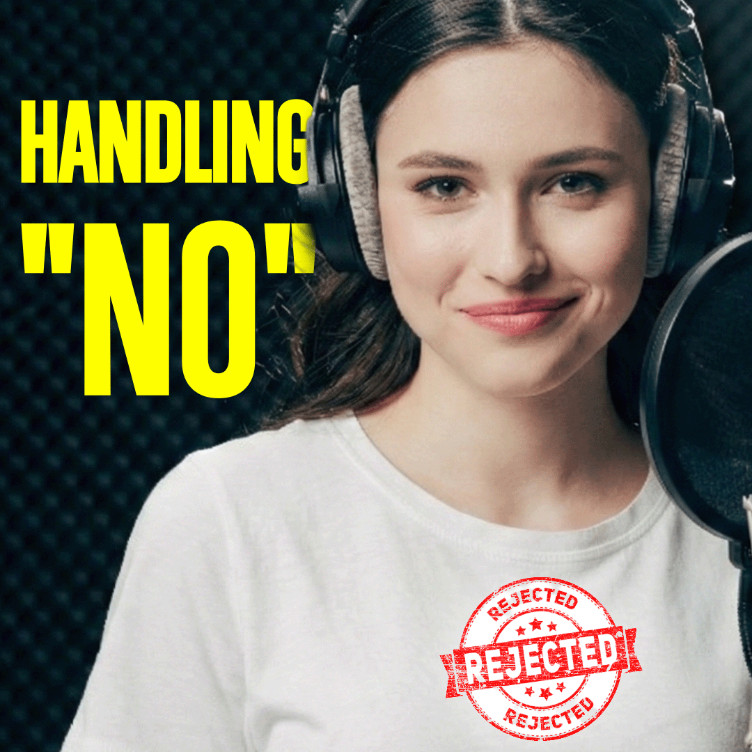 How to Handle Rejection 👎 as a New Voice Actor