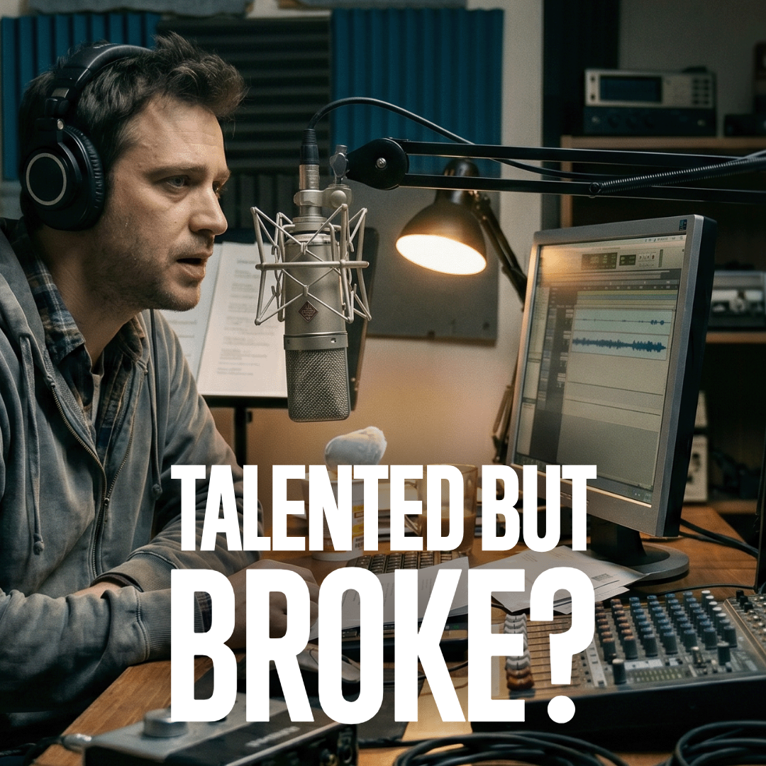 Why Talented Voice Actors Stay BROKE as a Joke