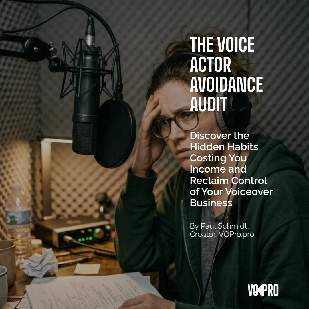 THE VOICE ACTOR AVOIDANCE AUDIT &amp; SCORECARD™