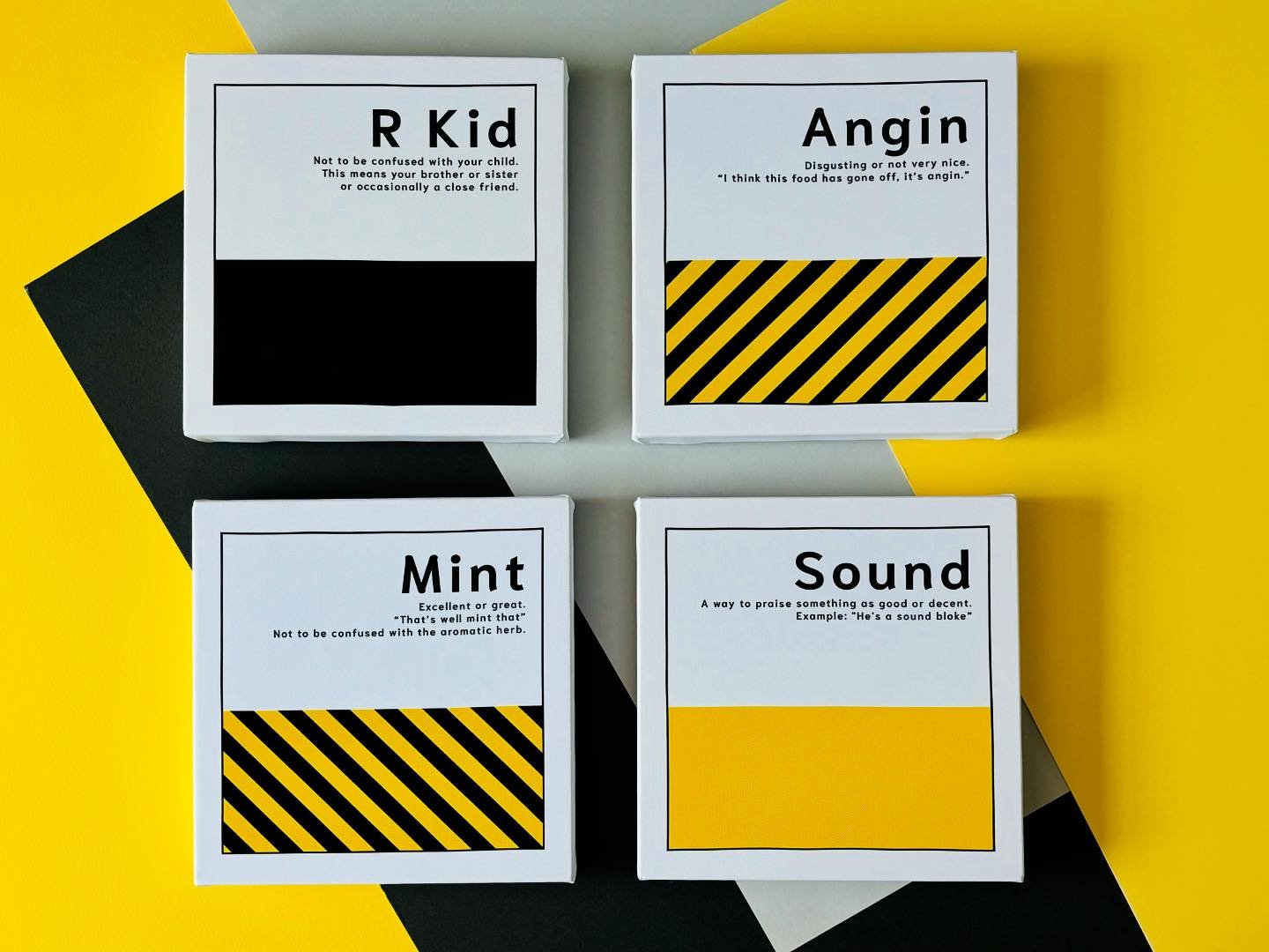 Set of 4 Manc phrases canvases. Perfect for your downstairs bog! Each measures 10x10 inch.

https://www.kellyclarkephotography.com/shop/p/mancphrasesprints

#rkid #mancphrases #oasis #oasisart #liamgallagher #noelgallagher #oasismusic #oasisband #man