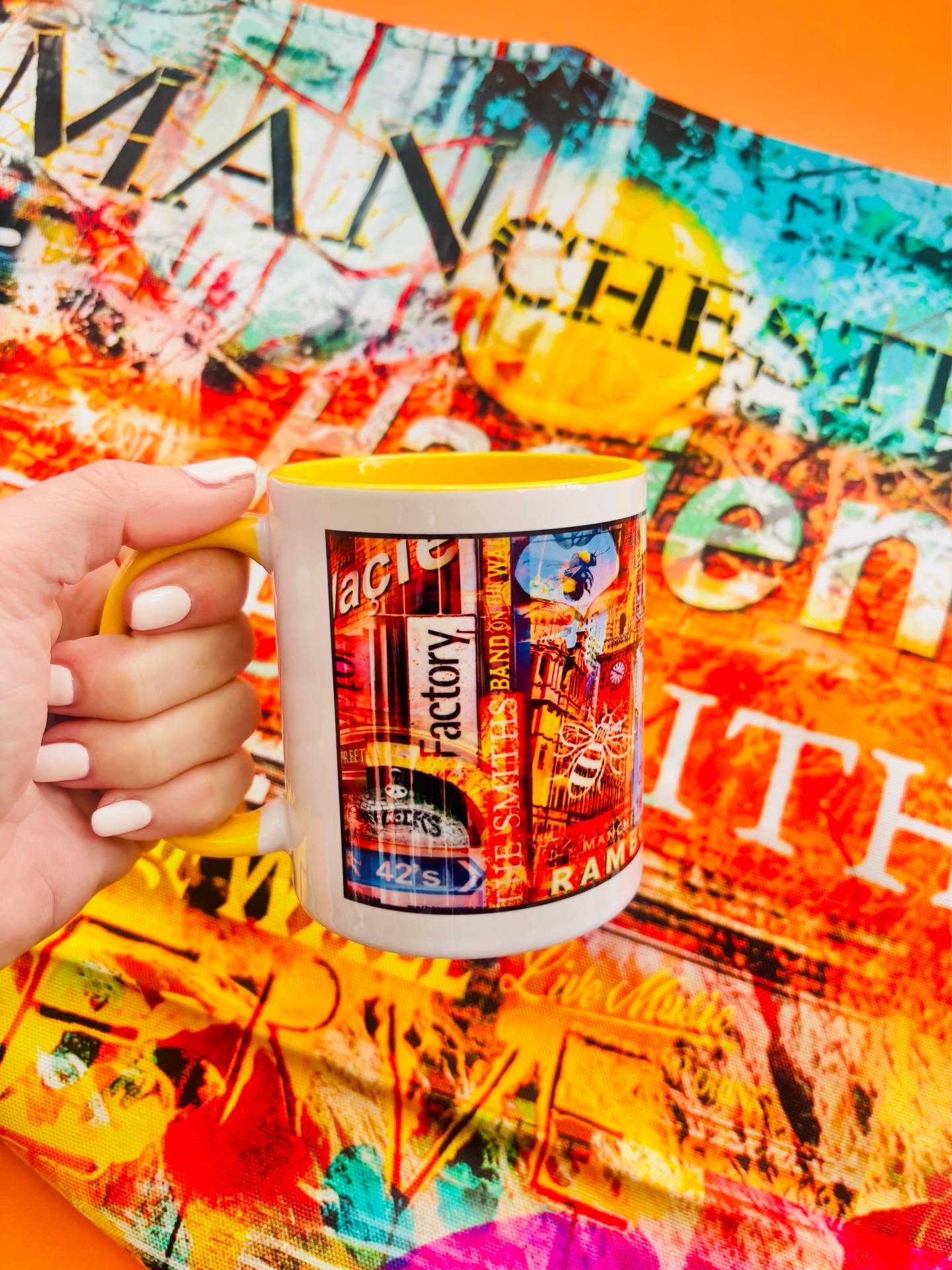 Mug and a tea towel gift set just &pound;15

On the website tomorrow!
#manchestergift #manchester