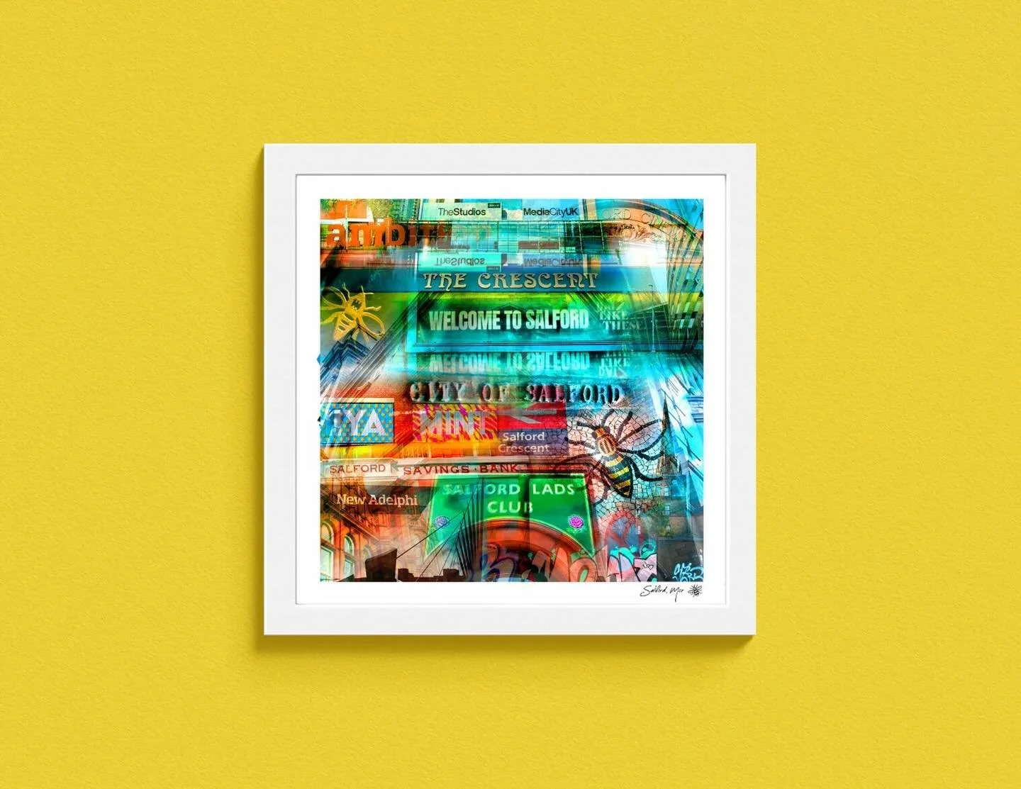 Salford best selling print 

&pound;10 for a 40x40cm print 🤩 
#salford #salfordladsclub