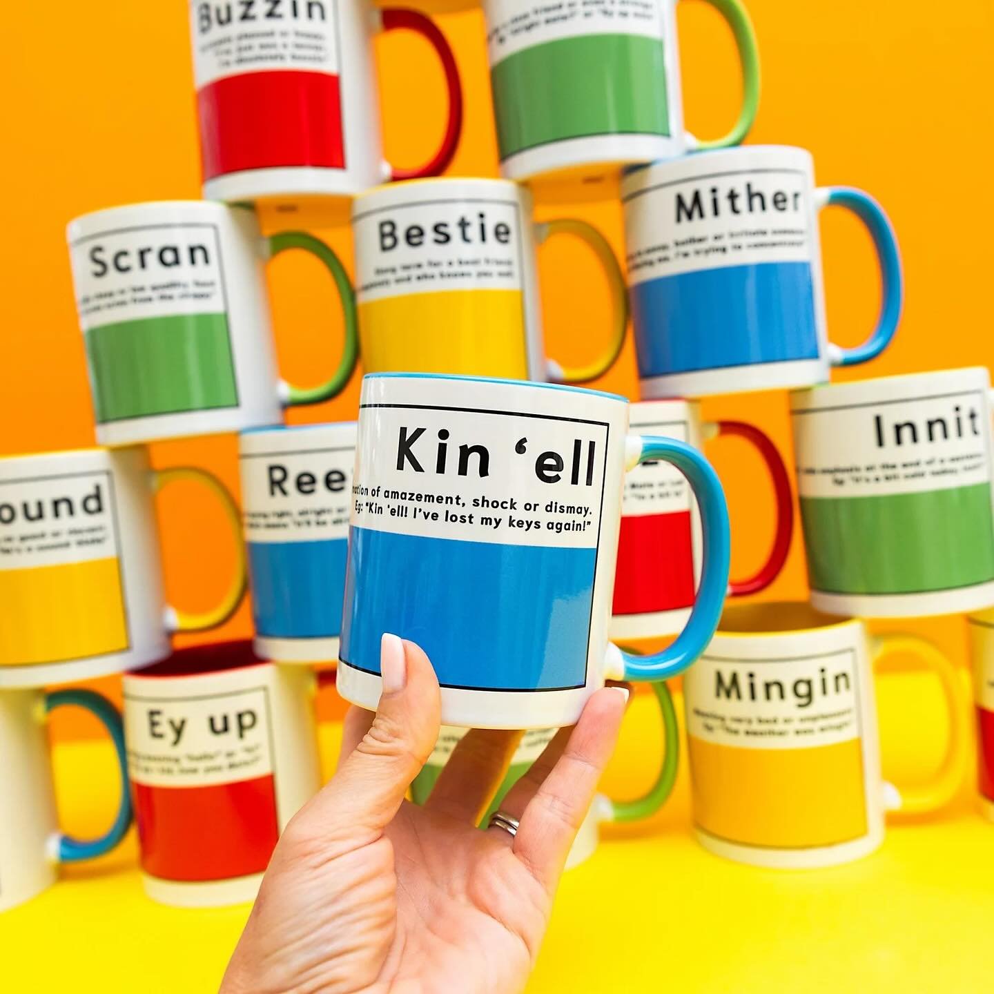 Absolutely by far the best selling mug and my fav saying&hellip; reminds me of some of my favourite people&hellip; who does this make you think about? Tag them below! I&rsquo;ll go first&hellip;.

#kinell #mancslang #northernsayings #propermanc 

Nor