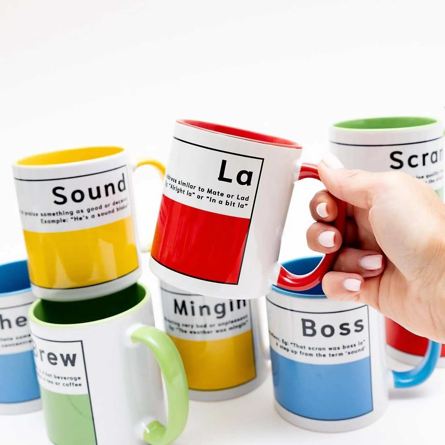 Northern slang mugs are flying out!

Manchester, Liverpool, Yorkshire. We all have our little collection of slang phrases that quite often confuse anyone not from round &lsquo;ere. 

https://www.kellyclarkephotography.com/shop/p/northernphrasesmugs

