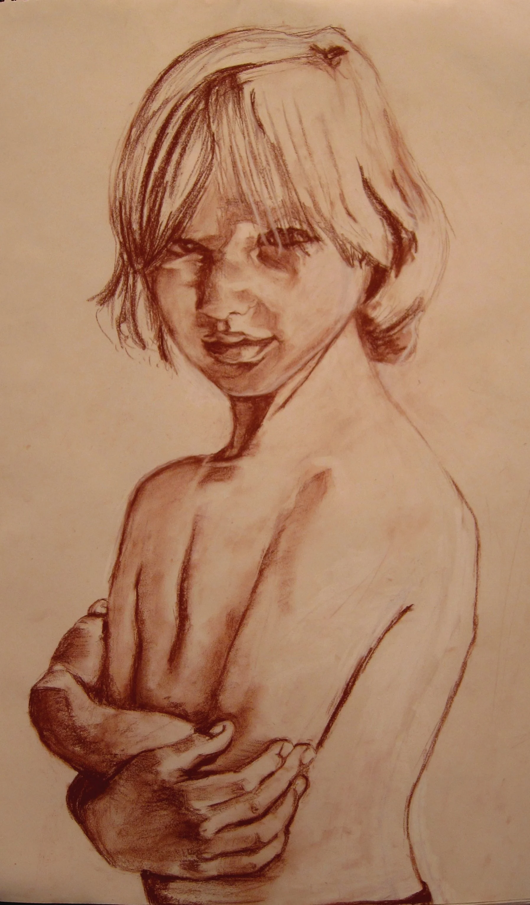 Noah |
18” x 14” |
Conte Crayon on Paper |
2012