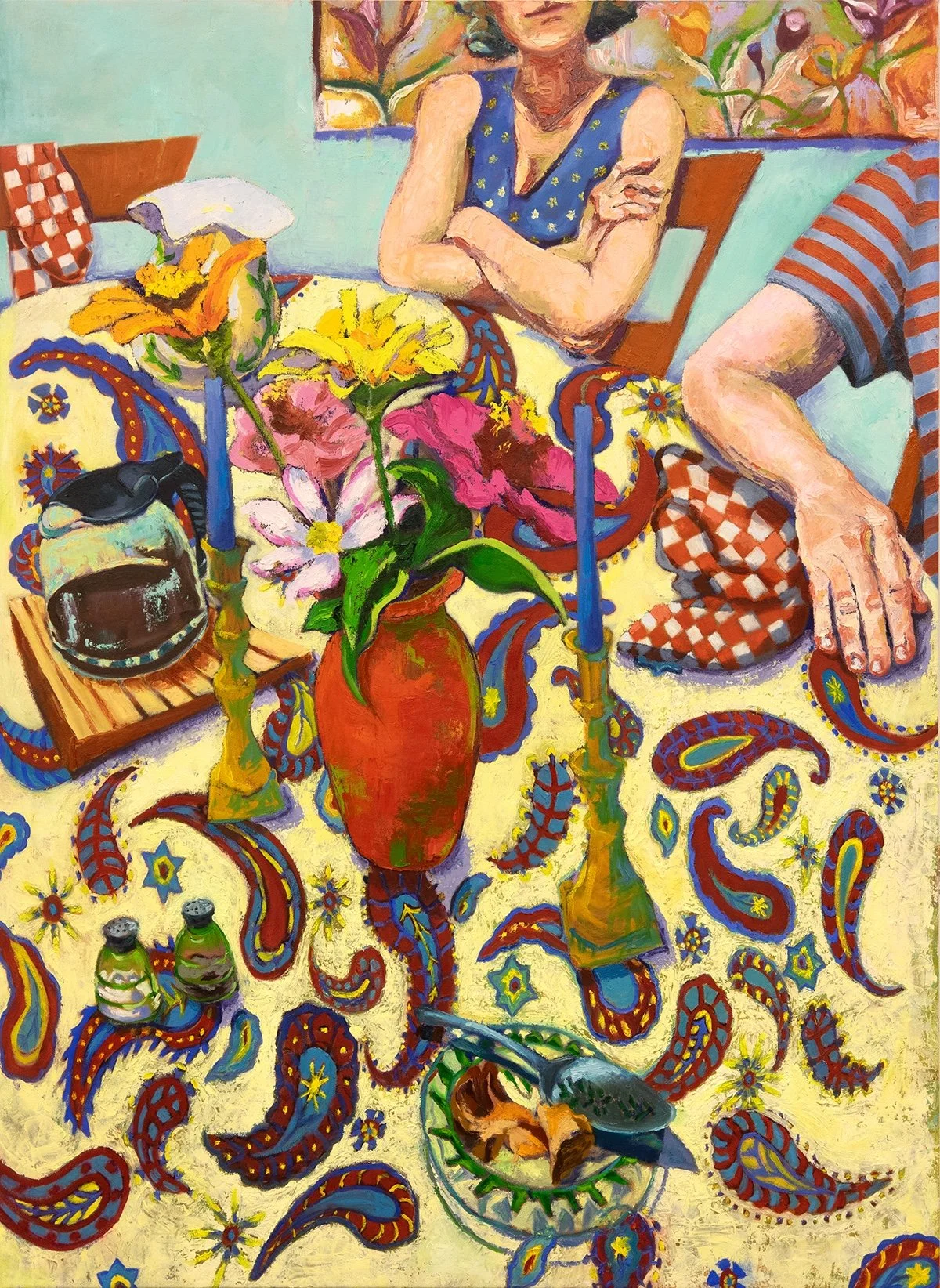 Satiated | 52" x 36" | Oil on Canvas | 2025