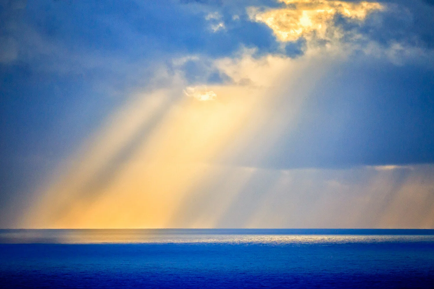  Hand of God lighting from SEASCAPES Series from my lanai in South Kona, Hawai'i. 
