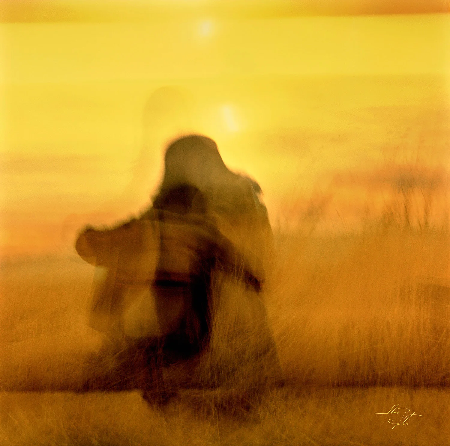  From COLOR MOTION SERIES, “Native Dancer” all done in camera. 
