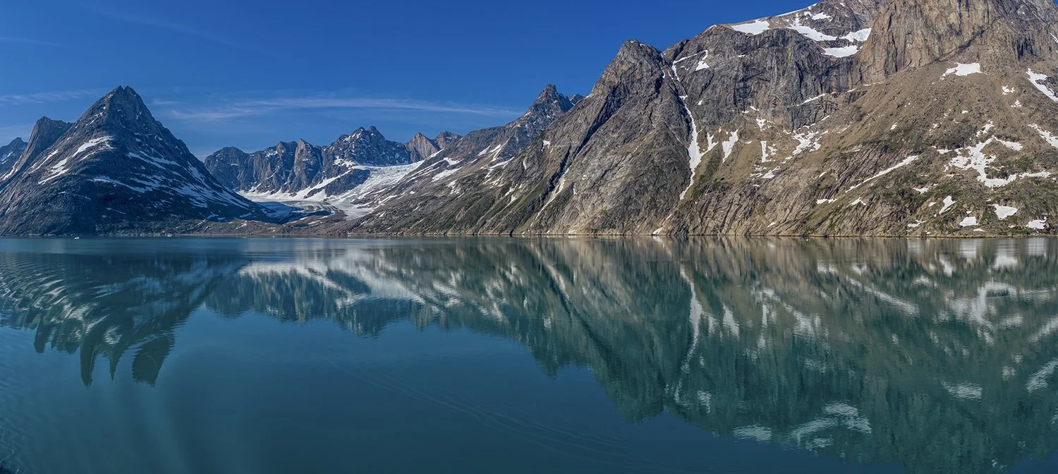 Skjoldungen Fjord on King Frederick VI Coast in SE Greenland
