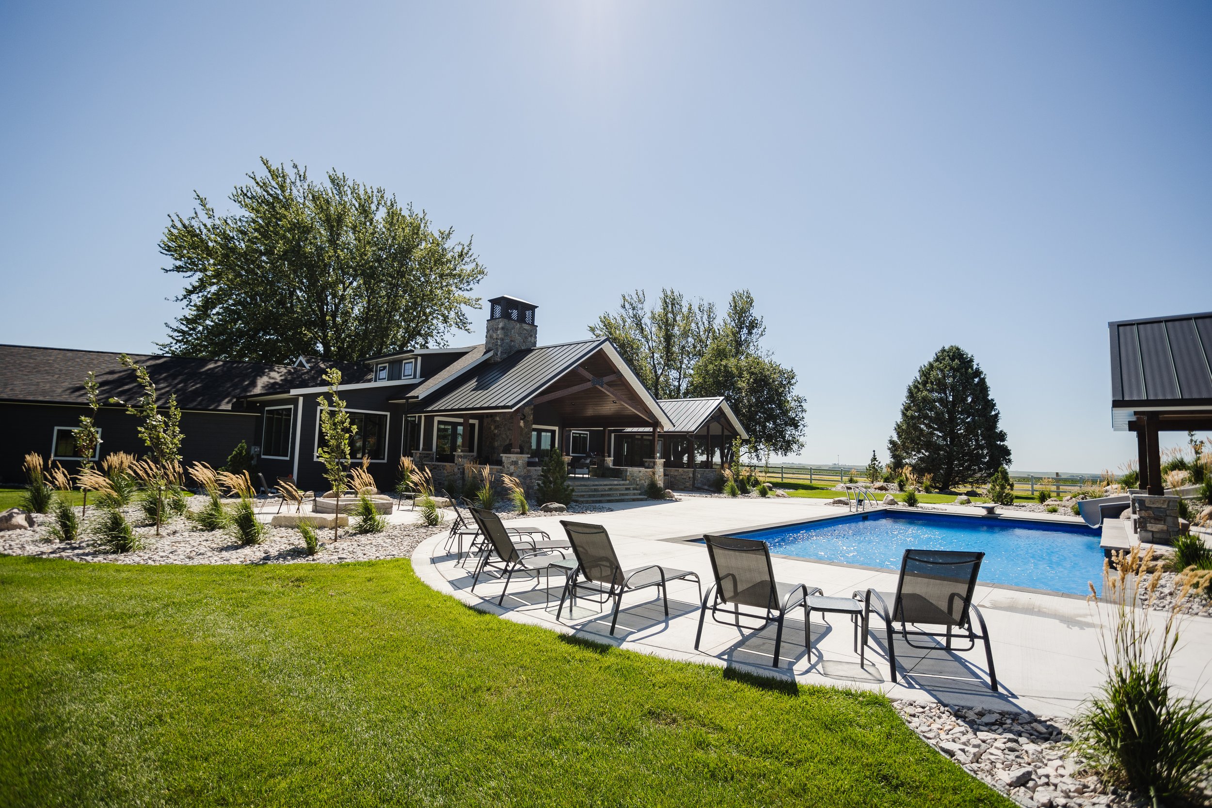 Rolling Hills Exterior — Align Creative Design Co