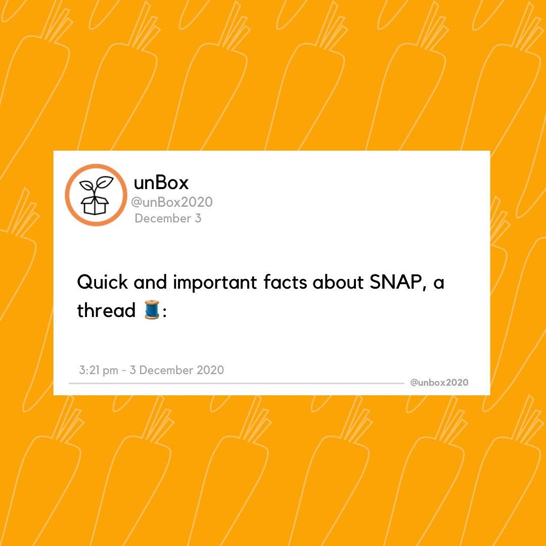 Sooo...what even is SNAP?🤔🤔🤔 Swipe through to learn more about the program that&rsquo;s helping 43 million Americans today!