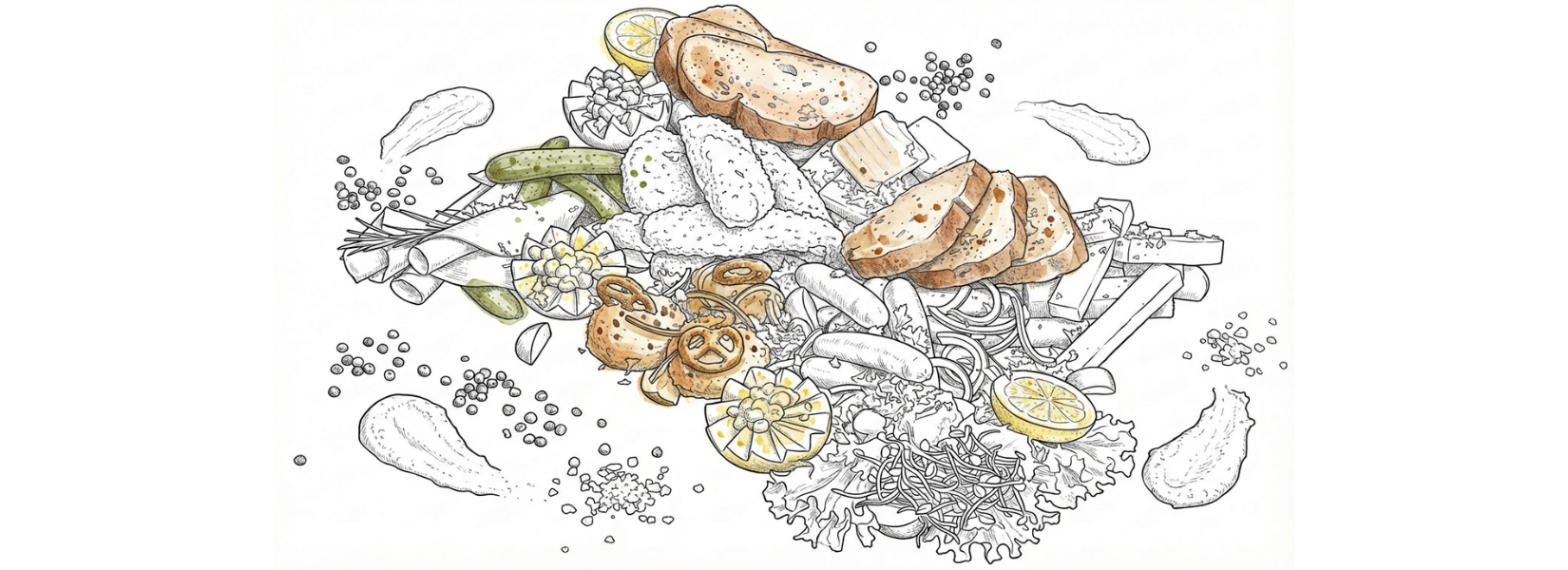 Illustration die Vespa-Platte